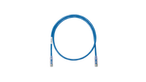 NetKey Cat 6 24 AWG UTP Patch Cord, 7 ft, Blue - NK6PC7BUY