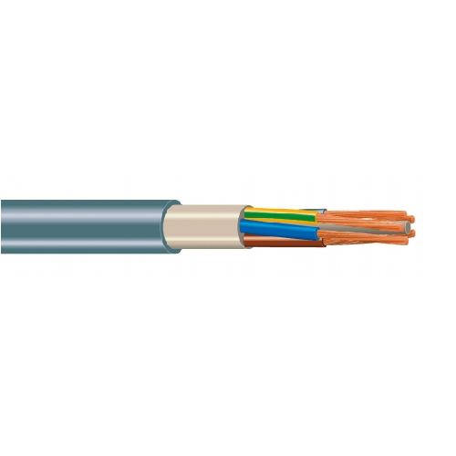 5 x 70 mm² Smooth Bare Copper Round Unshielded Halogen-Free 0.6/1 KV YMz1K ss Cca Installation Cable