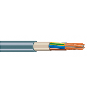 1 x 120 mm² Smooth Bare Copper Round Unshielded Halogen-Free 0.6/1 KV YMz1K ss Cca Installation Cable