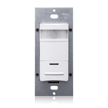 Occupancy Sensor, PIR, Wall Switch, 2100SF, 120-277V, White, Decora ODS10-IDW