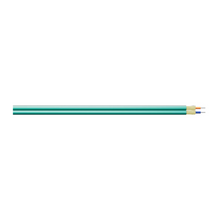 2 Fiber Teraflex Bend Resistant OM3 Multimode OFNP PVC Dielectric Cable Aqua 34002NG01