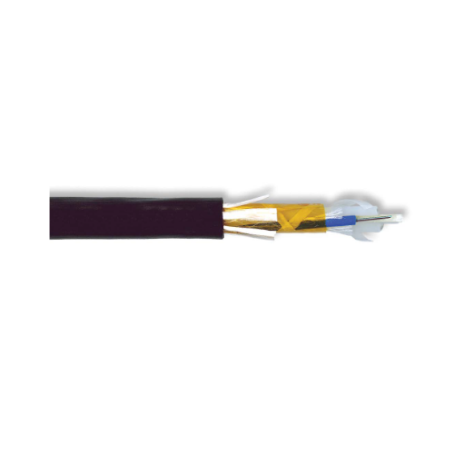 12 Fiber 62.5 Multimode TeraGain Loose Tube OFNR Indoor/Outdoor Riser Cable Black 130126G01