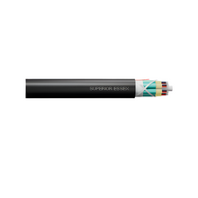 48 Fiber OFNR OM3 Multimode TB Indoor/Outdoor Fiber Optic Cable Black W3048NG01