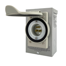 15A 125V 5-15P Power Inlet Box PB15