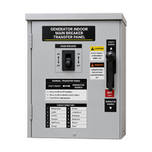 30A Generator Indoor Manual Transfer Panel XRH0503D