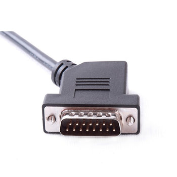 HD15 DB15 Male Female 45 Degree Angled Cable PCM-ANC-32