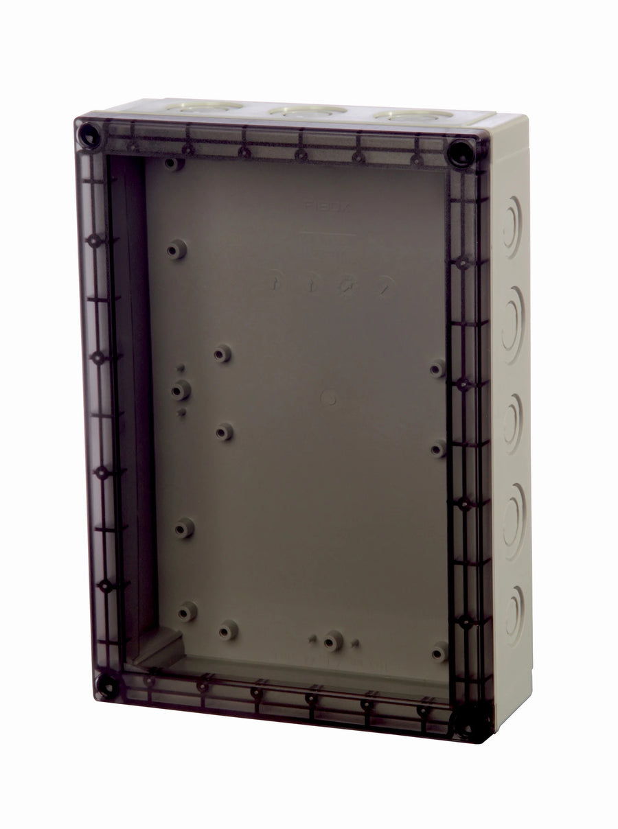 Transparent cover UL PC with knockouts UL PCM 200/63 T