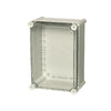 Clear 2 hinge cover SOLID Series PC enclosure UL PC 2819 13 T-2FSH