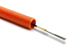 HDPE, Single Wall, 2" Orange, Corrugated With Pull Tape -  PEC-200T