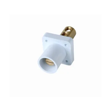 6.8 Inch Depth White Panel Mount Connector PS40-MRBW