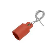 NEMA 3R Orange Female Cam Type Protective Cap with Lanyard PS40FC-O