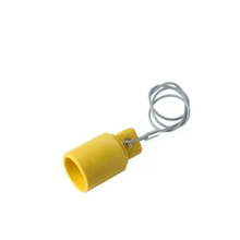NEMA 3R Yellow Male Protective Cap With Lanyard PS40FC-Y