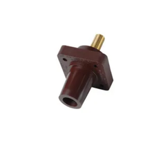 1.0 Inch Height Female Single Pole Receptacle PS40FRSB-BR