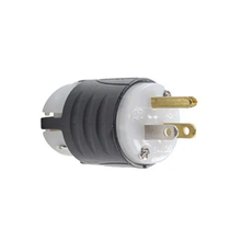 15A 125V Black Straight Blade Ground Continuity Monitor Plug PS5266XGCM