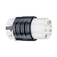 15A 250V 2 Pole 3 Wire Black Straight Blade Connector PS5669X