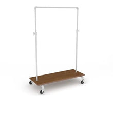 Pipeline Adjustable Ballet Bar Rack With Base Shelf