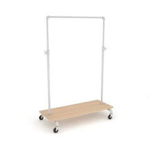 Pipeline Adjustable Ballet Bar Rack With Base Shelf
