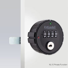Black Mechanical Combination Kit Lock