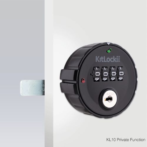 Black Mechanical Combination Kit Lock