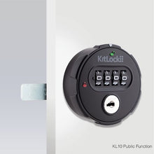 Black Mechanical Combination Kit Lock
