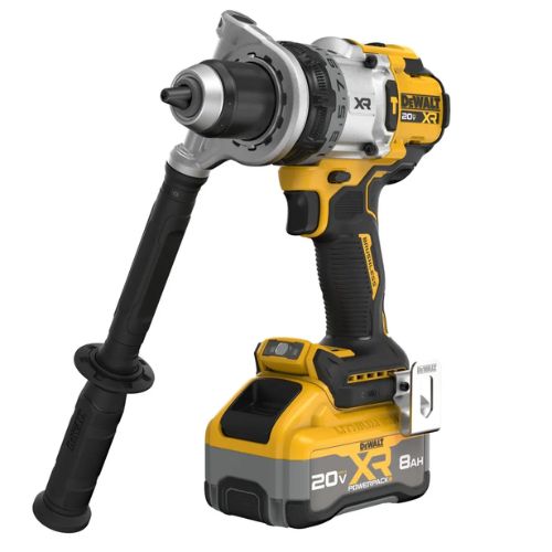 20V Max XR Hammer with 8.0 Ah Battery & Charger and Kit Bag Drill Kit DCD1007WW1