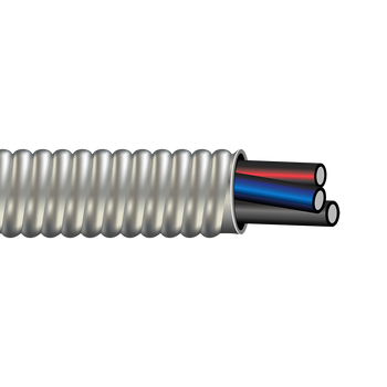 500' 600-3 W/GRND Stranded Aluminum Conductor Interlocked Armor MC Cable