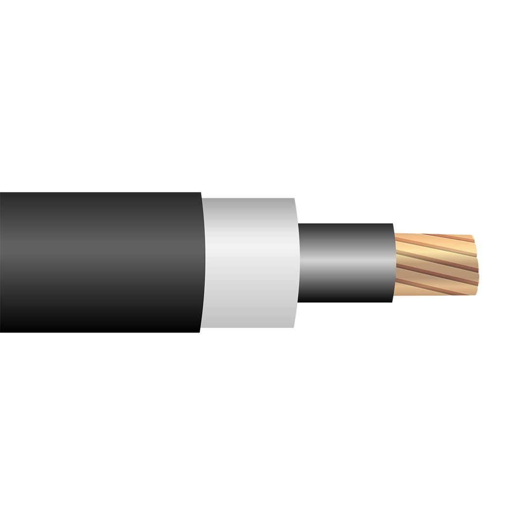 2/0 UL MV105 Shielded EPR PVC 133% Copper Power Cable 15kV
