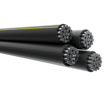 500' 4/0-4/0-4/0-4/0 Earlham Quadruplex Aluminum Conductor Underground Direct Burial 600V URD