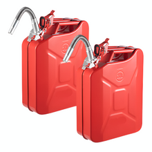 pack of 2 fuel can red color