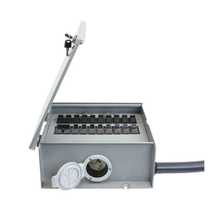 50A 4 Circuit 2P20 Manual Transfer Switch and Inlet R510B