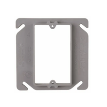 4 Inch Square Box Cover Single Gang RC1