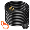 50 ft 40A 250V Welder Extension Cord 8AWG w/ NEMA 6-50 Plug 3 Prong