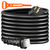 50 ft 50A RV Extension Twist Lock Cord NEMA Plug 250V RV Replacement