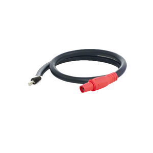 3 ft 4/0 Genflex Type W Pigtail Male/Female Cam Connector to Bare End