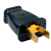 15A 125V Black Non Polar Plug and Connector SA440BKCC10