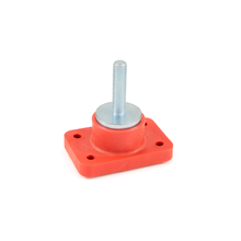 3/8 Inch Thread size Red Heavy Duty Non Feed Through Junction Block SBR-38C-S