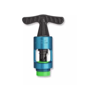 CommScope Power Feeder Green Ratchet T-handle With Aluminum Tool for Cable Stripping and Coring Tools RSCT-625/PF-ALU