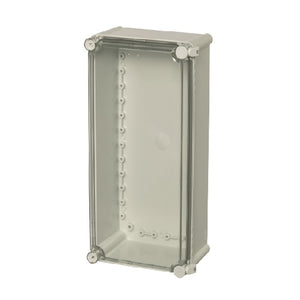 Clear 2 hinge cover SOLID Series PC enclosure UL PC 3819 18 T-2FSH