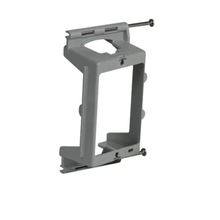 1.7 Inch Depth Gray Low Voltage Nail On Bracket for New Construction Wall plate Bracket SLV1R
