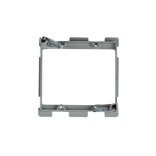 2 Gang Low Voltage Swing Bracket with Quick Connect SLV2W