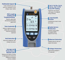 Simplytest Poe Pro Anyware VDV II Cable Tester For Poe++ - ST-158006