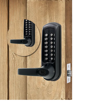 Heavy duty Black Marine Tubular Latch With Fire Rated Locks