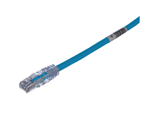 Cat 6 24 AWG UTP Copper Patch Cord, 1 ft, Blue - UTPSP1BUY