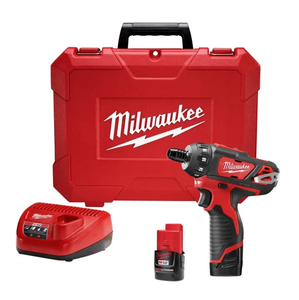 1/4" Hex 2-Speed Milwaukee M12 Screwdriver Kit 2406-22