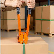 Heavy Duty Banding Sealer Tool with 1000 ft Length PET Band Plastic Manual Pallet Packaging Strapping Kit