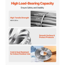 Heavy Duty Banding Sealer Tool with 400 ft Binding Straps Manual Pallet Packaging Strapping Kit for Warehouse Industrial Bundling