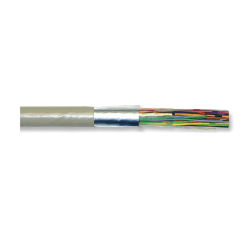 24 AWG 12 Pair CMR 100 Ohm PVC T112 Central Office Cable Gray 55-499-43