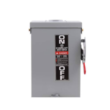 30A 240V 3 Pole General Electric Safety Switch TG4321R