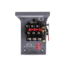 30A 240V 3 Pole General Electric Safety Switch TG4321R