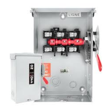 100A 240V 3 Pole General Electric Safety Disconnect Switch TH4323